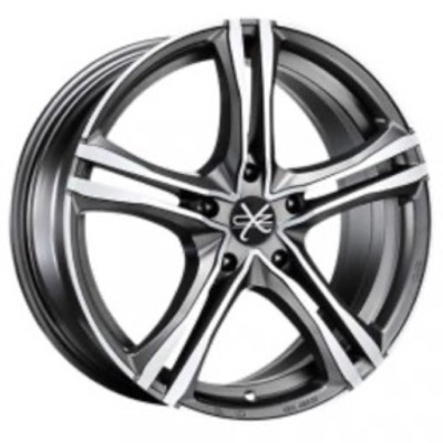 OZ Racing X5B - Matt Graphite Diamond Cut
